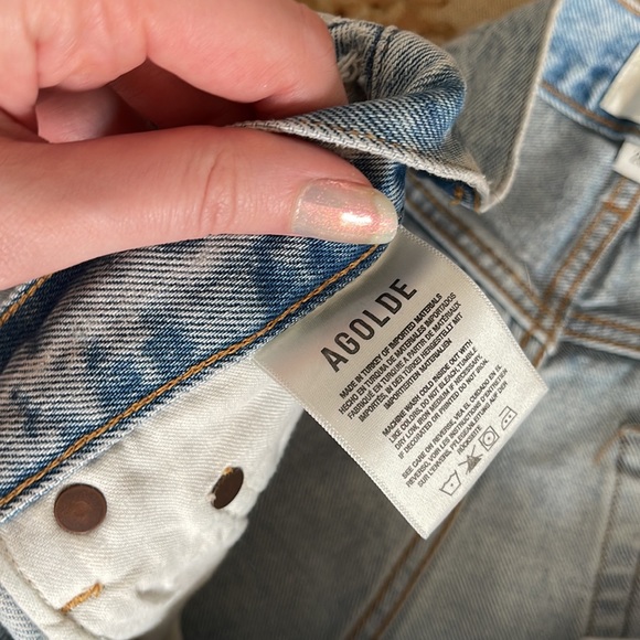 Agolde Riley NWOT - Picture 5 of 6